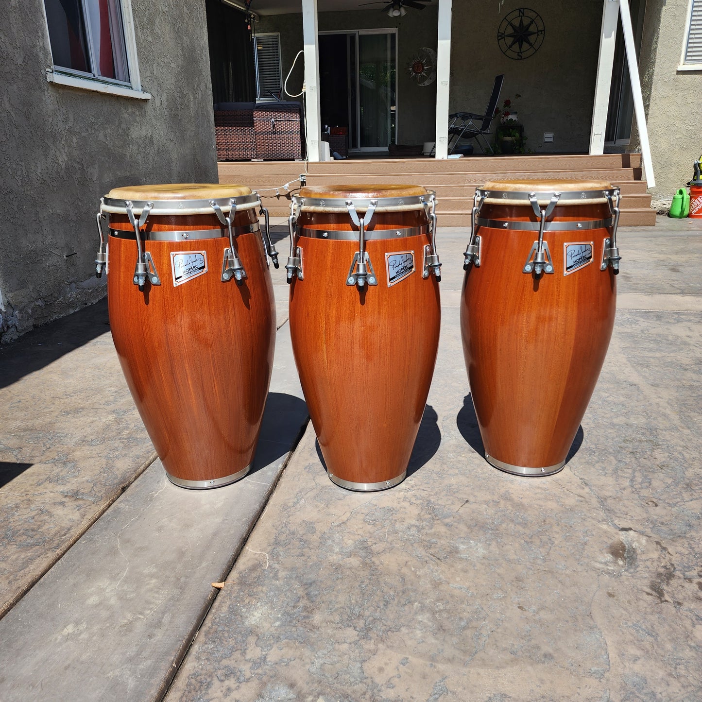 Poncho Sanchez prototype drums #02-03-04 - C-C-T- Pick up in Los Angeles - 20% OFF!