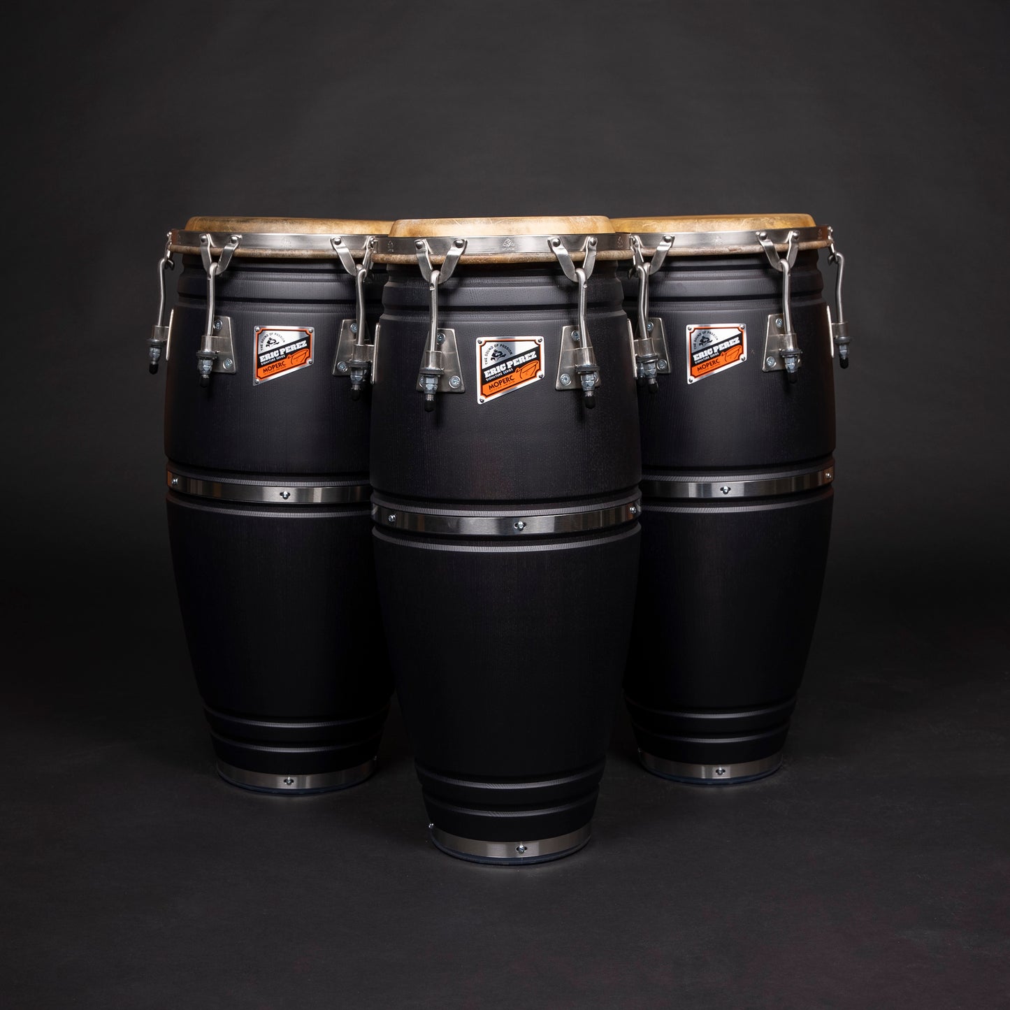 Congas cubano personnalisées 4 bandes - Acajou du Brésil 