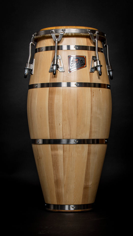 Custom congas 4 bands - American White Ash