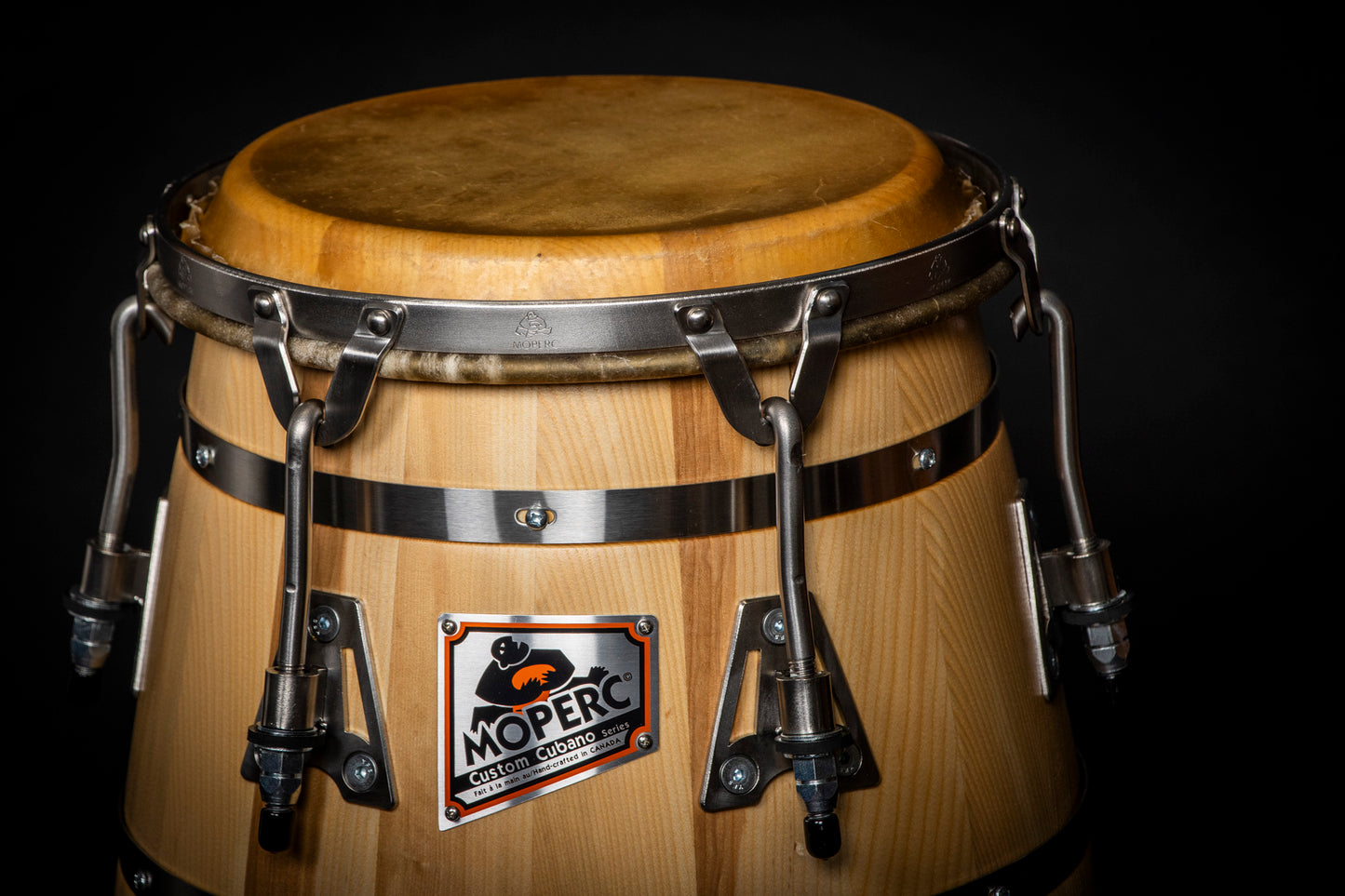 Custom conga - Ash - 4 bands natural tumba 10'' - Ready to ship