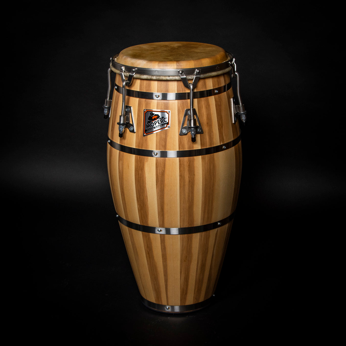 Custom conga - Ash - 4 bands natural tumba 11.75'' - Ready to ship