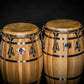 Custom congas - Ash - 4 bands natural - Pair C-T - Ready to ship