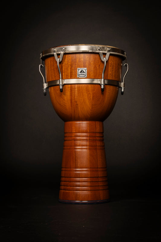 Vintage Moperc djembe 13'' made in 1998 - Brazilian Mahogany