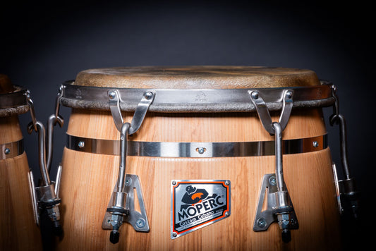 Custom congas - Ash Wood - 4 bands Natural B - Q-C-T- ready to ship - 20% off