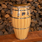 Congas cubano personnalisés - frêne - 4 bandes Natural QCT - prêts à expédier