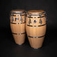 Custom congas - ash - 4 bands Natural Q-T - Ready to ship