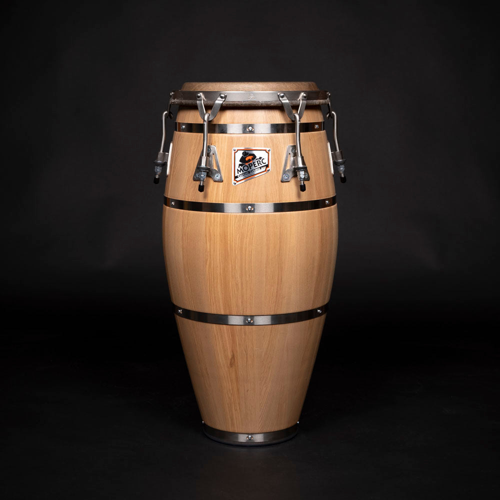 Custom congas - ash - 4 bands Natural Q-T - Ready to ship