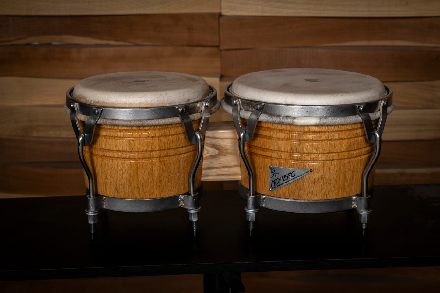 Vintage Moperc Conical Bongo – Red Oak (1990s)