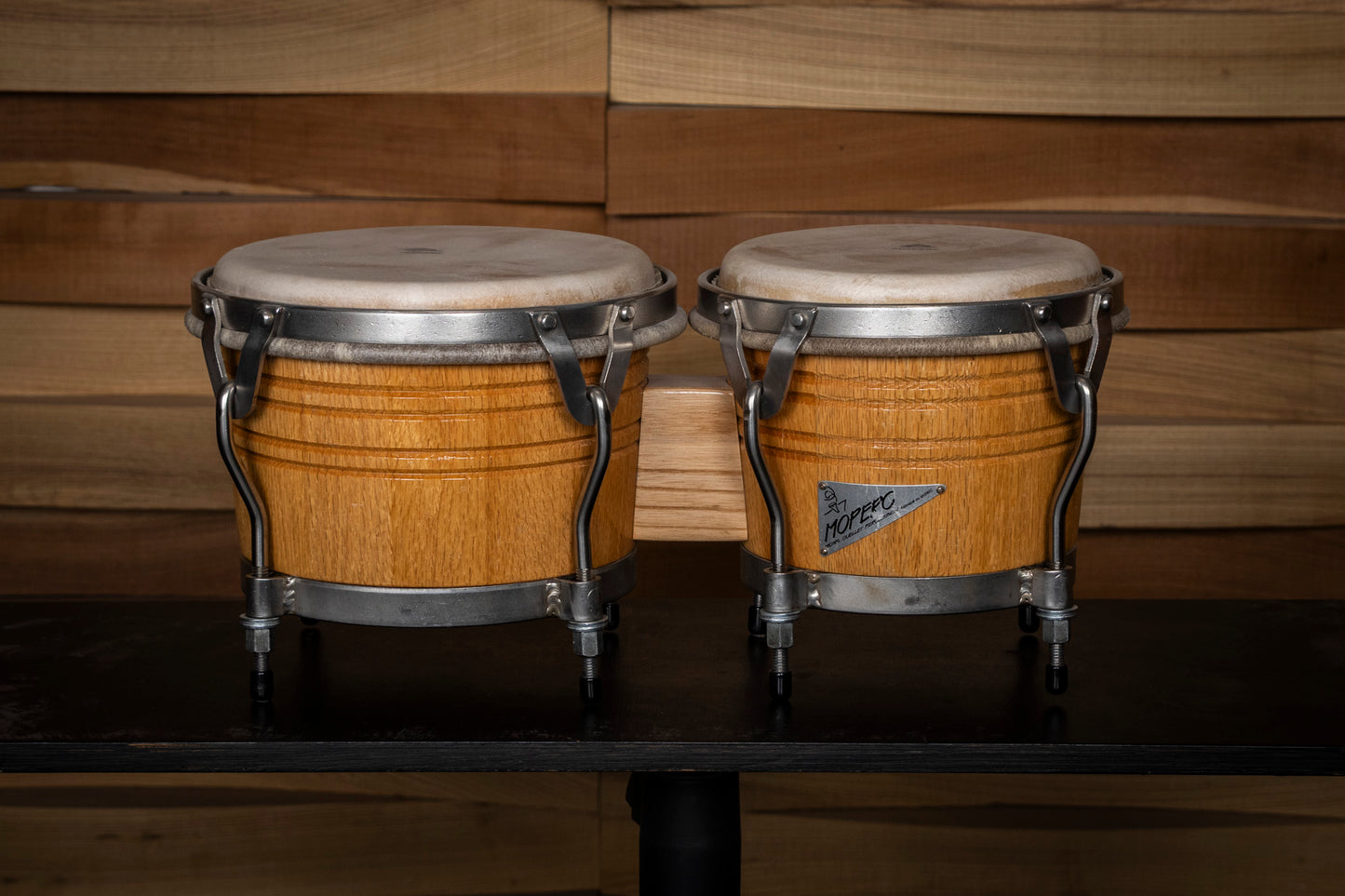 Vintage Moperc Conical Bongo – Red Oak (1990s)