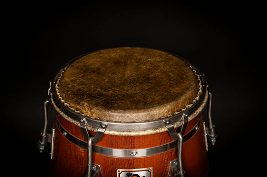 Custom conga - Mahogany - 4 bands 11.75'' - Ready to ship