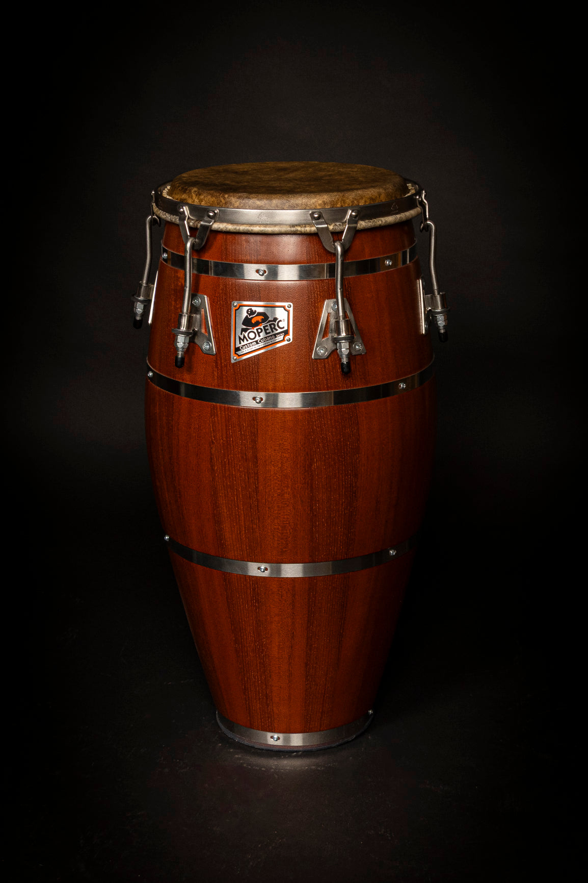Custom conga - Mahogany - 4 bands 11.75'' - Ready to ship