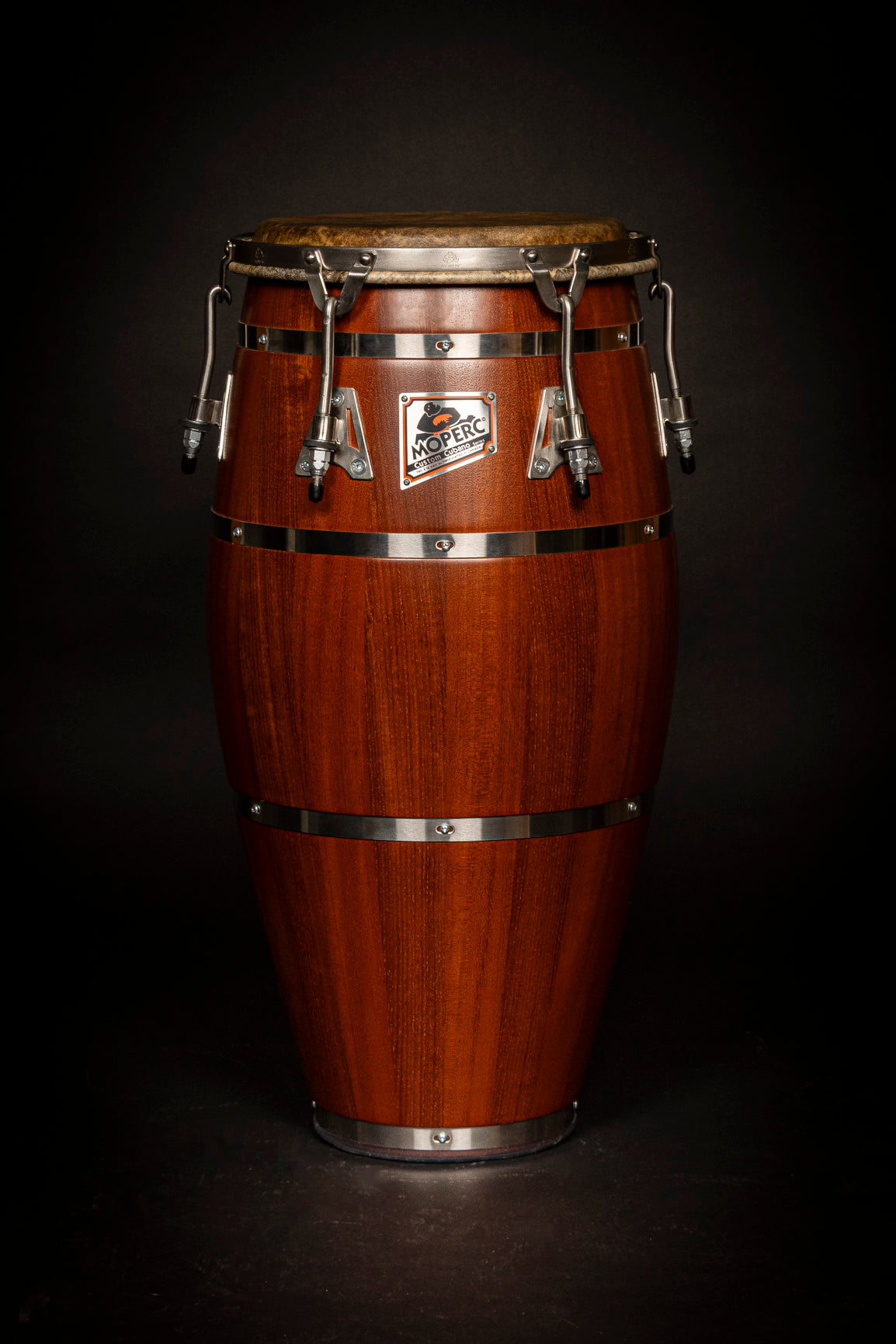 Custom conga - Mahogany - 4 bands 11.75'' - Ready to ship
