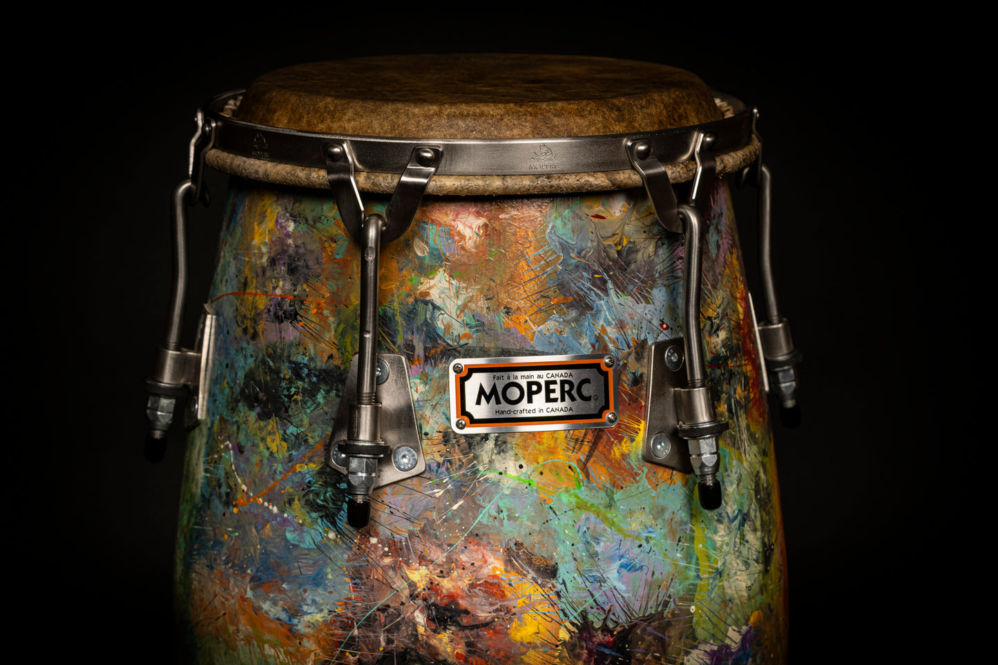 10 inch quinto with bison head - Ready to ship