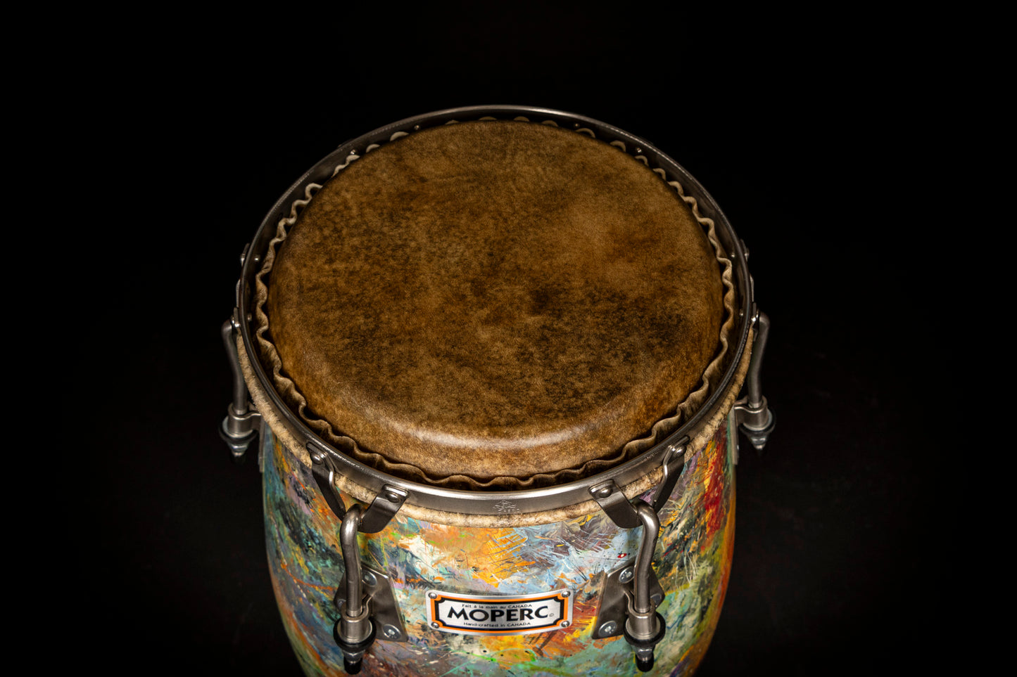 10 inch quinto with bison head - Ready to ship