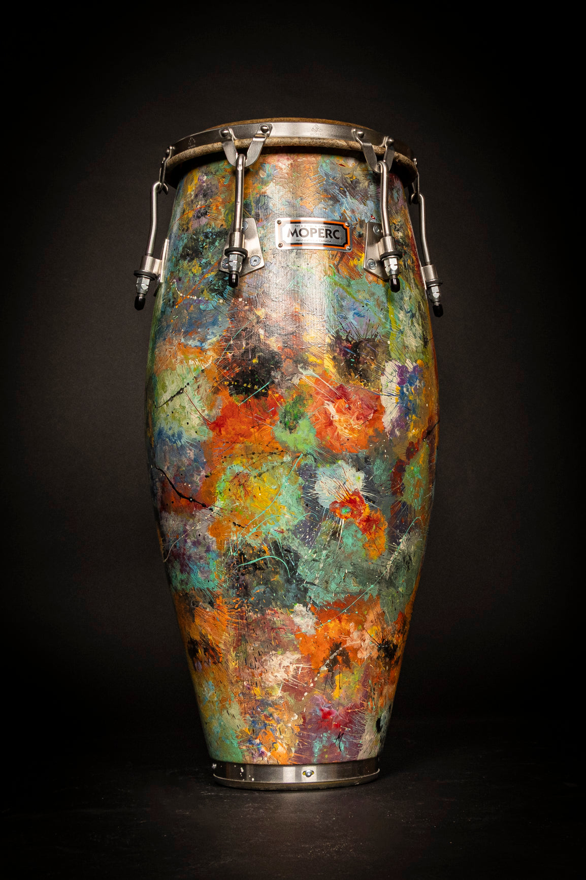 10 inch quinto with bison head - Ready to ship