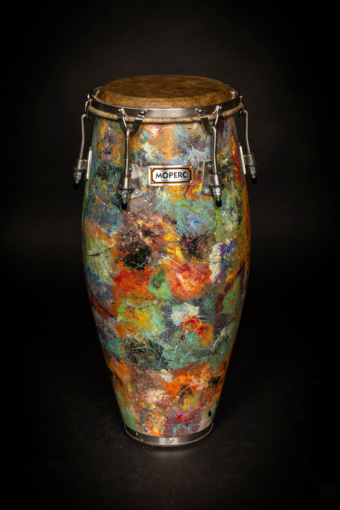 10 inch quinto with bison head - Ready to ship