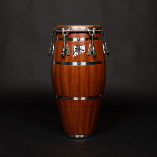 Custom congas 4 bands - Brazilian Mahogany
