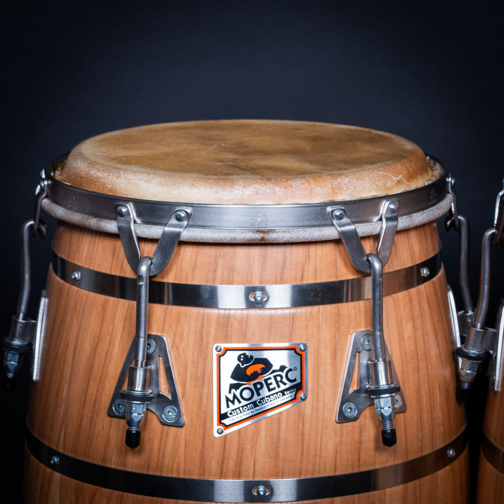 Custom congas - Ash Wood - 4 bands Natural Q-C-T- ready to ship