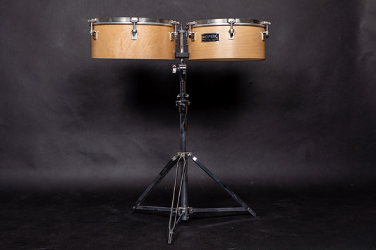Moperc maple timbales - Ready to ship - 14''-15'' with stand