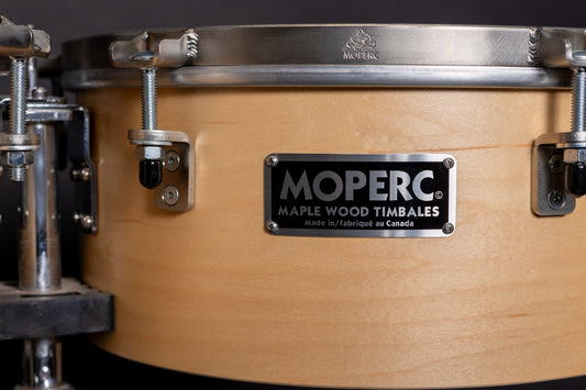 Moperc maple timbales - Ready to ship - 14''-15'' with stand