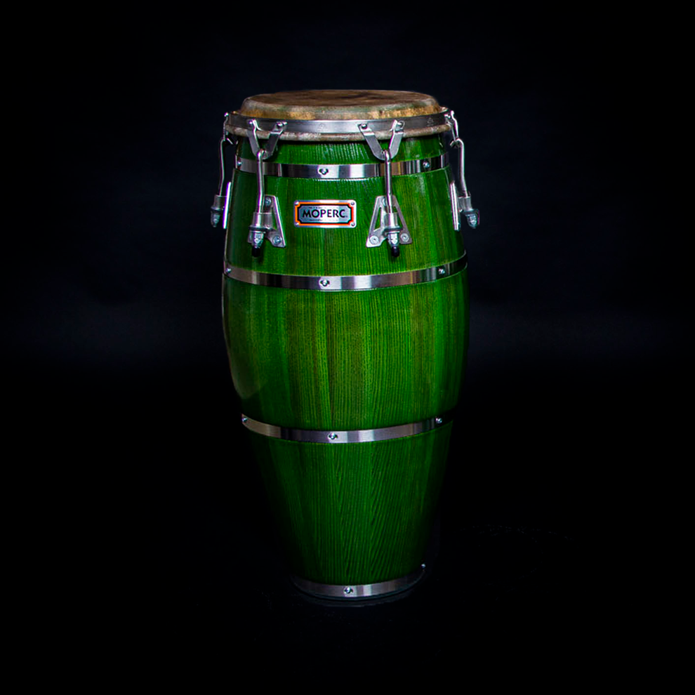 Custom congas 4 bands ash with color choices Moperc